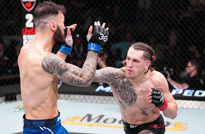 Brendan Allen Dominates Ufc Vegas 82 Main Event With Impressive 