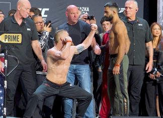 Matt Frevola and Benoit Saint-Denis, UFC 295