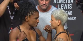 Angela Hill and Denise Gomes, UFC Sao Paulo