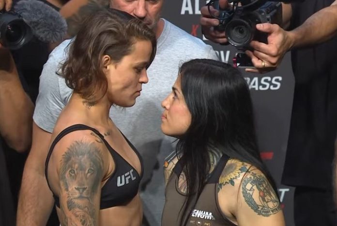 Eduarda Moura and Monserrat Ruiz, UFC Sao Paulo