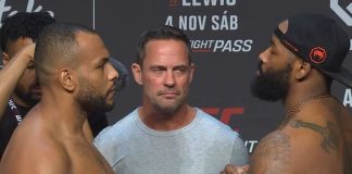 Rodrigo Nascimento and Don'Tale Mayes, UFC Sao Paulo