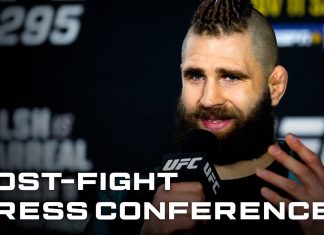 UFC 295 post-fight press conference