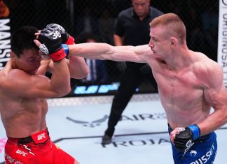 Song Kenan and Kevin Jousset, UFC Vegas 83