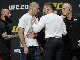 Strickland, Du Plessis Trash Talk Gets Personal at UFC 2024 Season Presser