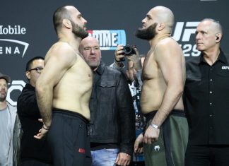 Martin Buday and Shamil Gaziev, UFC 296