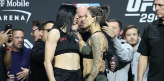 Irene Aldana and Karol Rosa, UFC 296