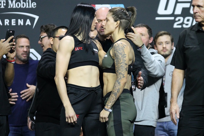 UFC 296: Irene Aldana Gets Past Karol Rosa In Bloody, Electrifying War