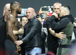 UFC 296: Leon Edwards Defends Title, Takes Decision Over Low-Action Colby Covington Leon Edwards and Colby Covington, UFC 296