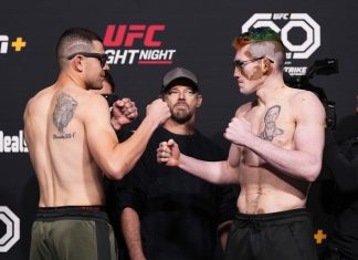 Steve Garcia and Melquizael Costa, UFC Vegas 83