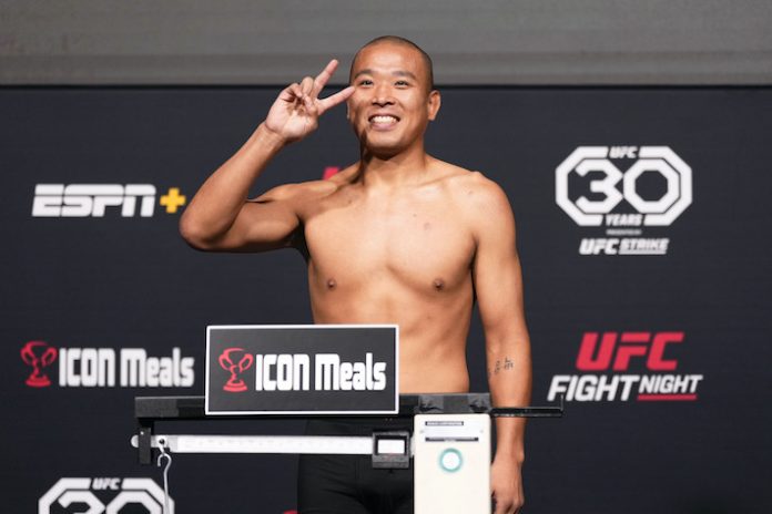 Junyong Park, UFC Song vs. Gutierrez