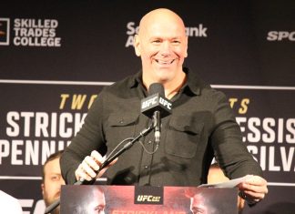 Dana White, UFC 297 press conference