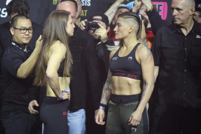 Jasmine Jasudavicius and Priscila Cachoeira, UFC 297