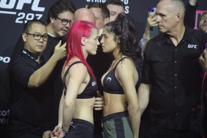 Gillian Robertson and Polyana Viana, UFC 297