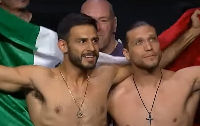 Yair Rodriguez and Brian Ortega, UFC Mexico City