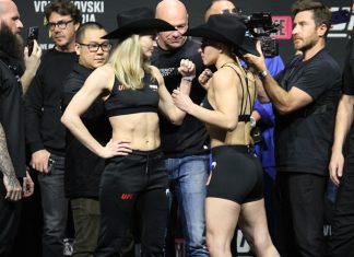 Andrea Lee and Miranda Maverick, UFC 298