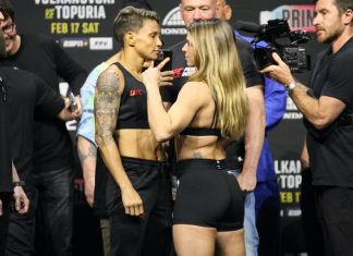 Amanda Lemos and Mackenzie Dern, UFC 298