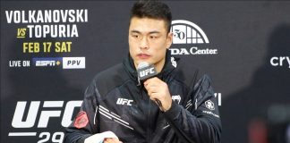 Zhang Mingyang, UFC 298