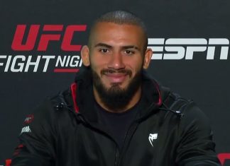 Vitor Petrino, UFC Vegas 87 media day