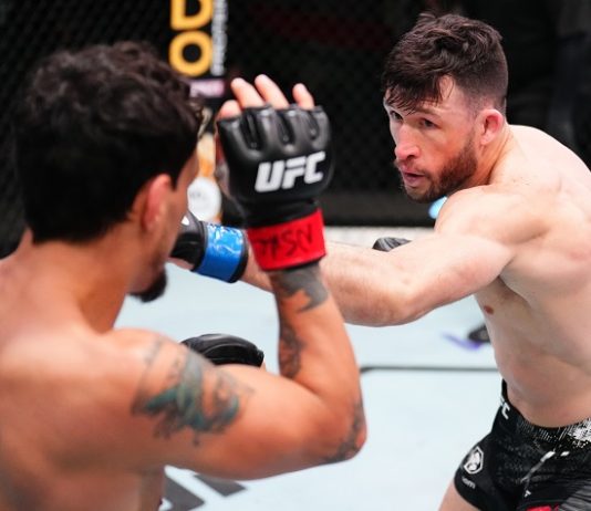 UFC Seattle’s Julian Erosa: Happy to Be Home Ricardo Ramos and Julian Erosa, UFC Vegas 89