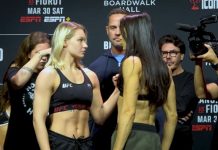 Viktoria Dudakova and Melissa Gatto, UFC Atlantic City