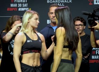 Viktoria Dudakova and Melissa Gatto, UFC Atlantic City
