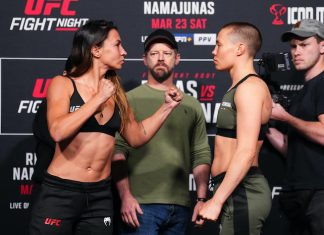 Amanda Ribas and Rose Namajunas, UFC Vegas 89