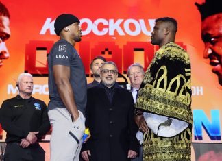 Anthony Joshua and Francis Ngannou face-off, Knockout Chaos