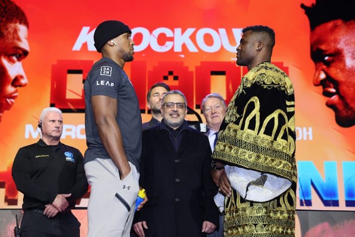 Anthony Joshua and Francis Ngannou face-off, Knockout Chaos