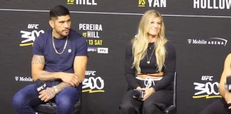 Alex Pereira and Kayla Harrison, UFC 300