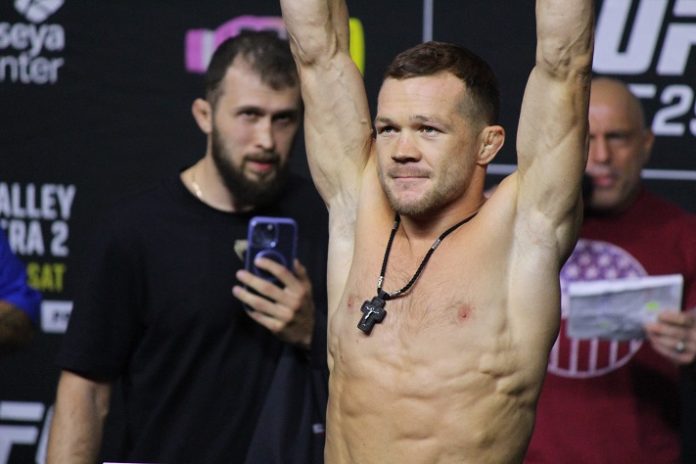 UFC 299 ceremonials 43 Petr Yan, UFC