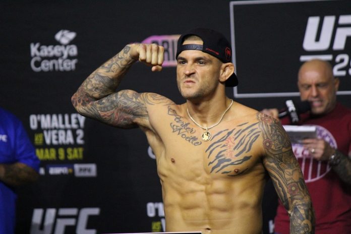 UFC 299 ceremonials 58 Dustin Poirier, UFC