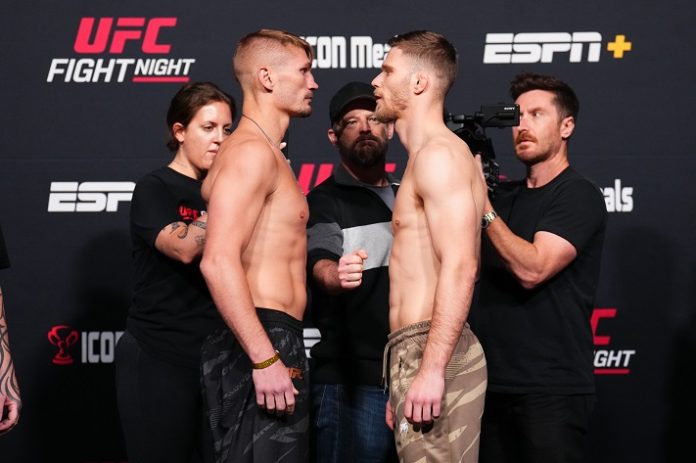 Austin Hubbard and Michal Firak, UFC Vegas 91