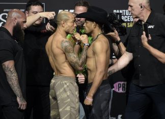 Jose Aldo and Jonathan Martinez, UFC 301