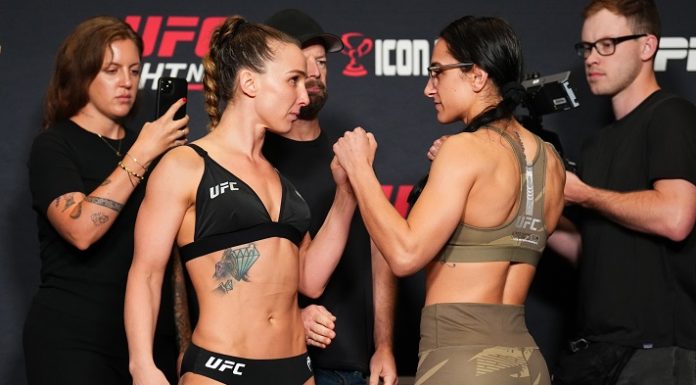Vanessa Demopoulos and Emily Ducote, UFC Vegas 92