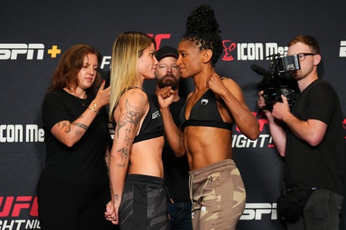 Luana Pinheiro and Angela Hill, UFC Vegas 92