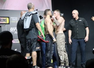 Mauricio Ruffy and Jamie Mullarkey, UFC 301