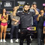 Islam Makhachev, UFC 302 ceremonial weigh-in
