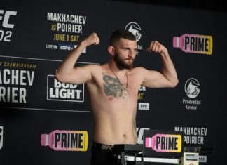 Michal Oleksiejczuk, UFC 302 official weigh-in