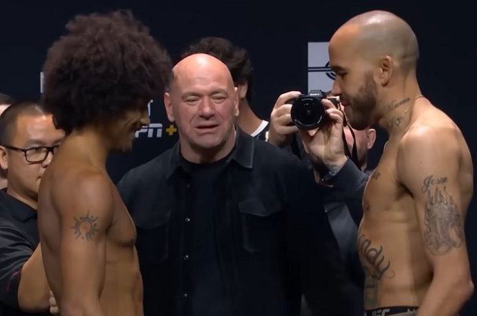 Alex Caceres and Sean Woodson, UFC St. Louis