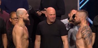 Rinat Fakhretdinov and Nicolas Dalby, UFC Saudi Arabia