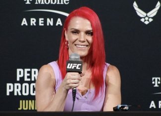 Gillian Robertson, UFC 303 media day