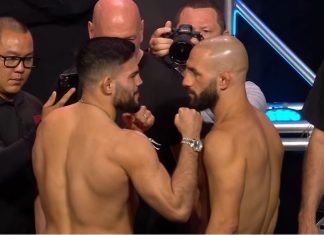 Nasrat Haqparast and Jared Gordon, UFC Saudi Arabia