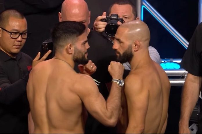 Nasrat Haqparast and Jared Gordon, UFC Saudi Arabia