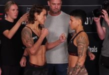 Eduarda Moura and Denise Gomes, UFC Louisville