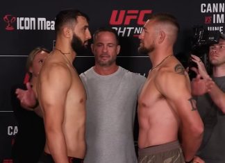 Dominick Reyes and Dustin Jacoby, UFC Louisville