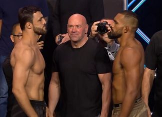 Magomed Gadzhiyasulo and Brendson Ribeiro, UFC Saudi Arabia