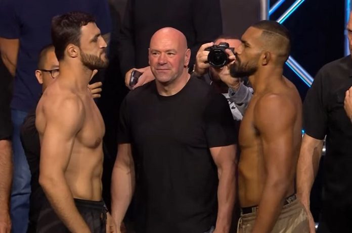 Magomed Gadzhiyasulo and Brendson Ribeiro, UFC Saudi Arabia