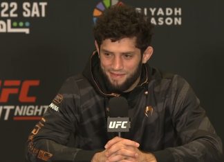 Ikram Aliskerov, UFC Saudi Arabia