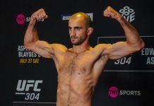 Giga Chikadze to Face Kevin Vallejos at UFC Vegas 112 Giga Chikadze UFC
