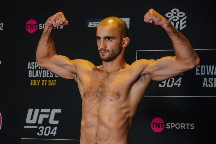 Giga Chikadze to Face Kevin Vallejos at UFC Vegas 112